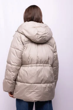 Abrigo acolchado capucha