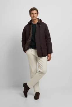 Abrigo clásico encerado