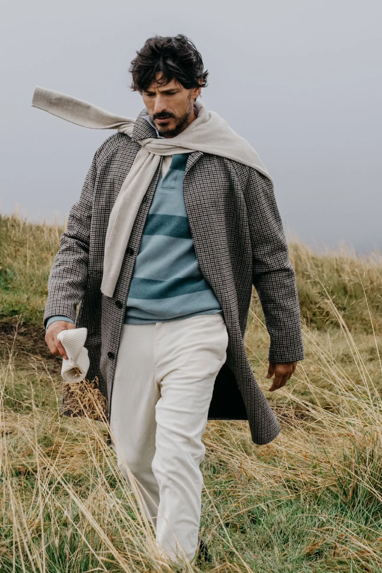 Abrigo cuadro inglesado