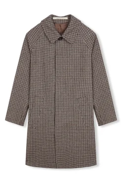 Abrigo cuadro inglesado