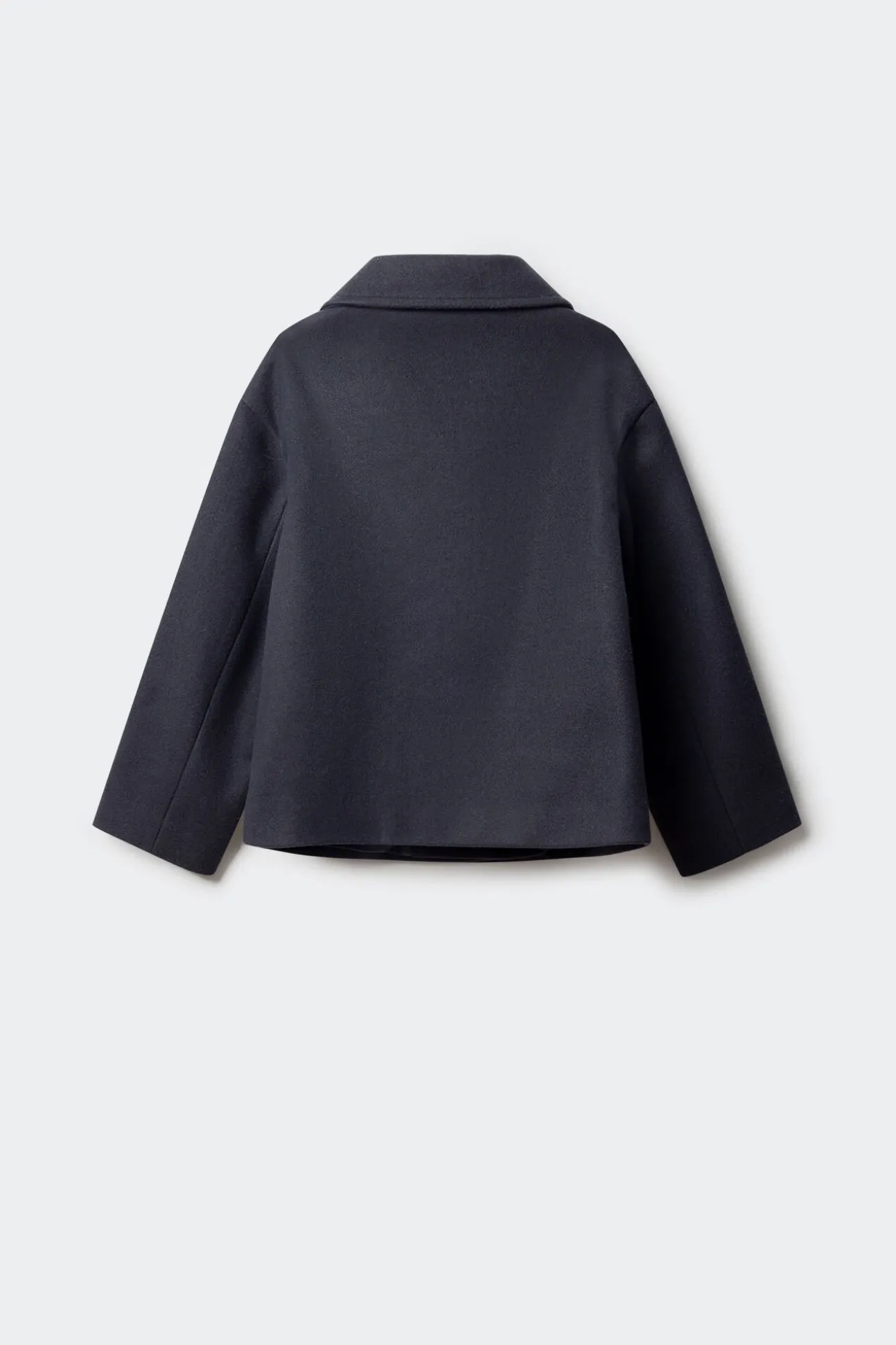 Abrigo de paño corto niña