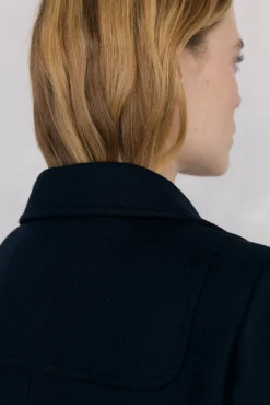 Abrigo estilo marinero