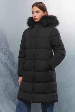 Abrigo largo acolchado Thermolite