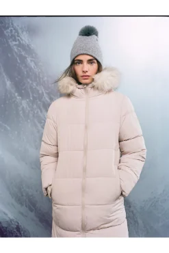 Abrigo largo acolchado Thermolite