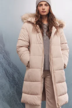 Abrigo largo acolchado Thermolite