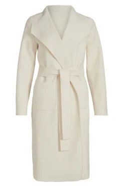 Abrigo largo anudado