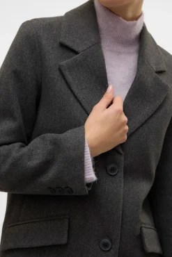 Abrigo mide de paño