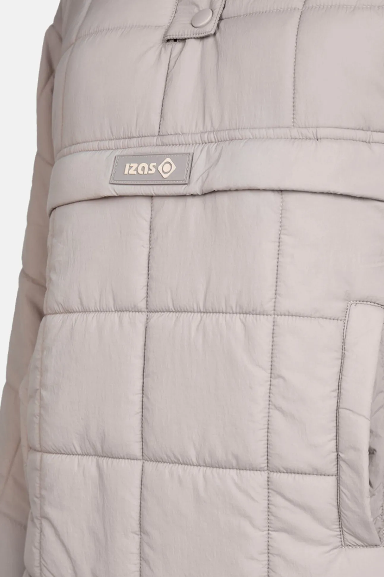 Abrigo tipo canguro peron