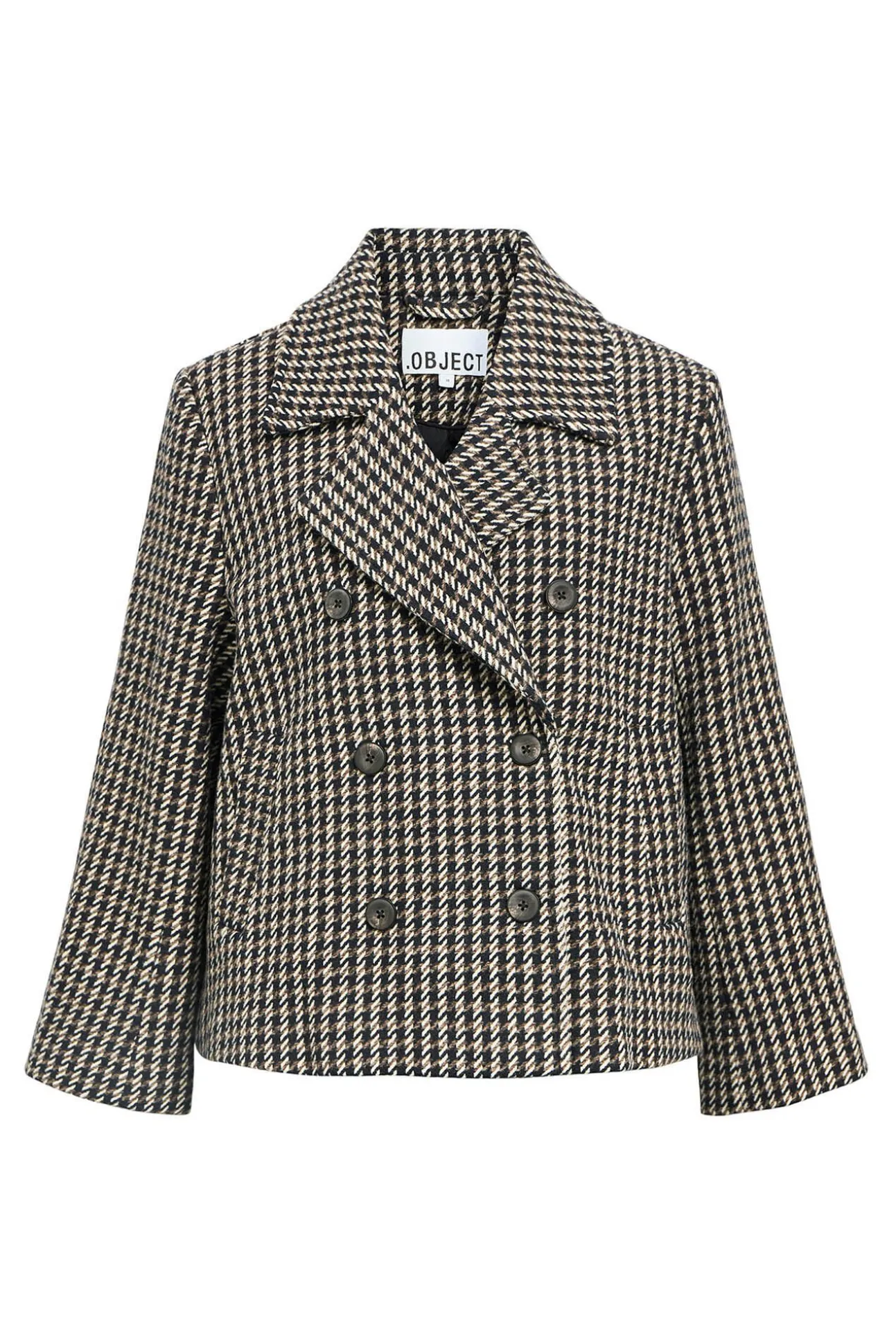 Abrigo tweed cuadros