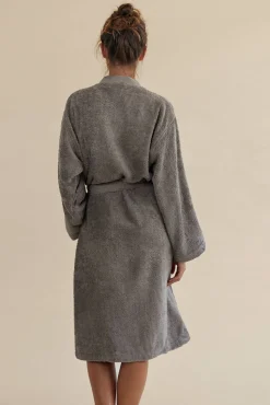 Albornoz rizo algodón bambú unisex