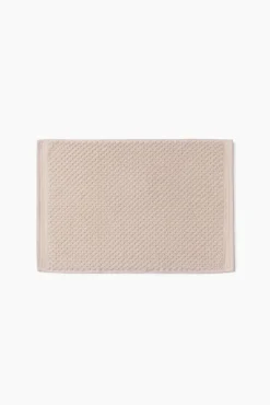 Alfombra baño rizo algodón bambú 50x70cm.