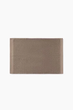 Alfombra baño rizo algodón bambú 50x70cm.