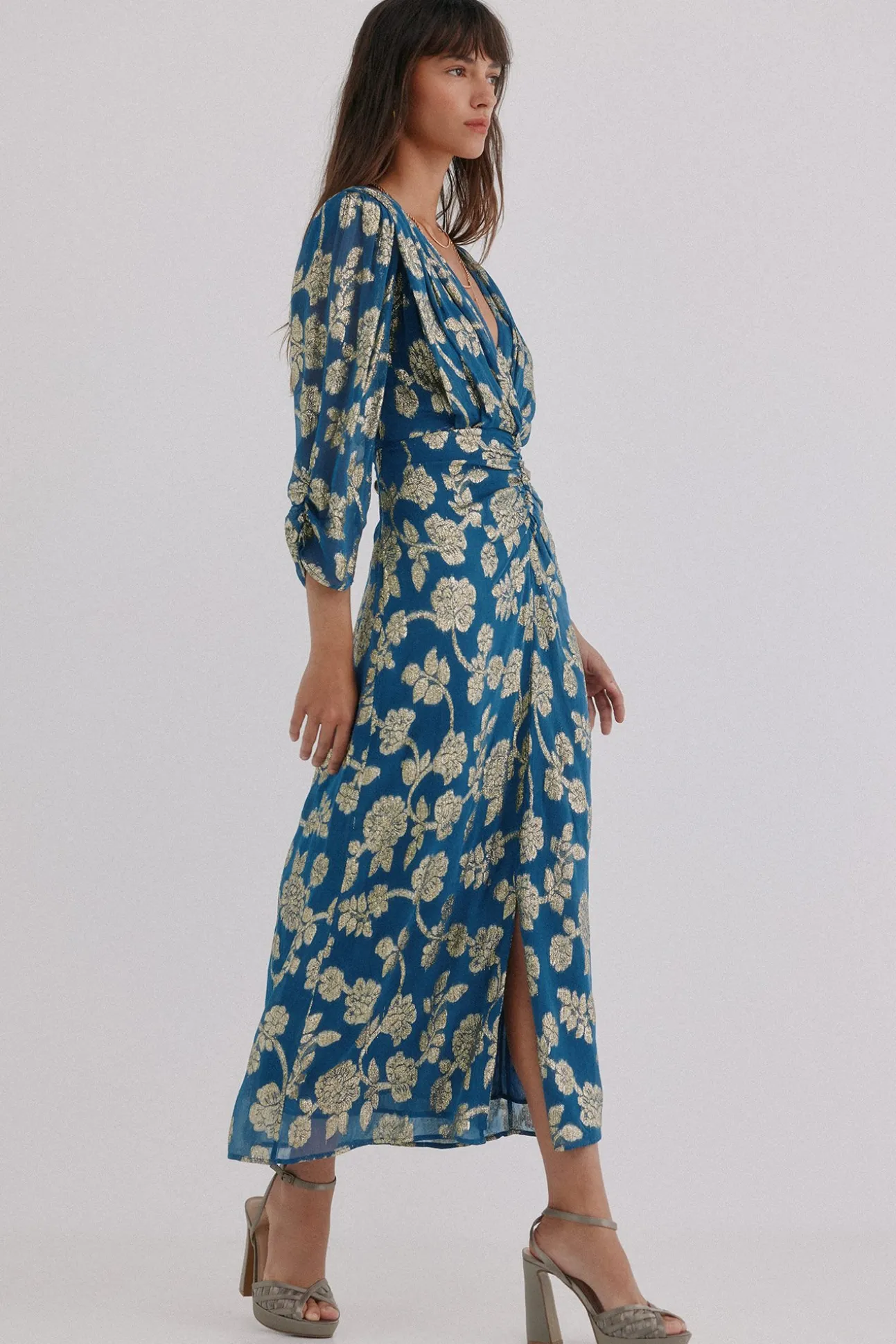 Amanda. Vestido jacquard