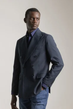 Americana cruzada slim fit