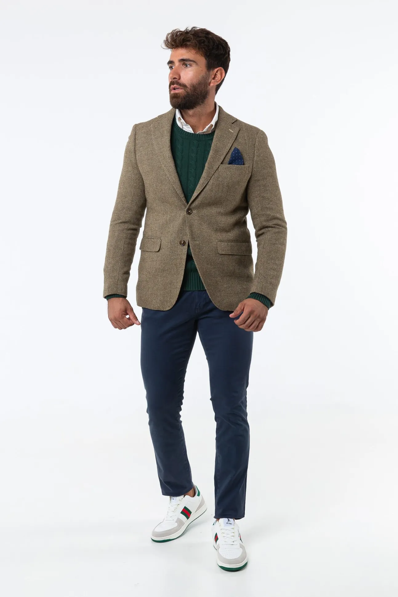 Americana Espiga Lana