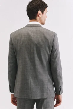 Americana estructura gris slim fit