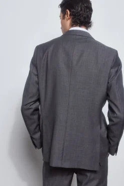 Americana gris bi-stretch slim