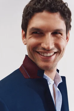 Americana ojo de perdiz azul serie XXI