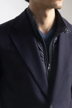 Americana slim cuello desmontable