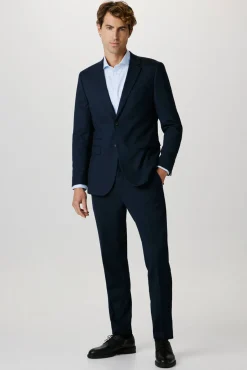 Americana Slim Fit con lana