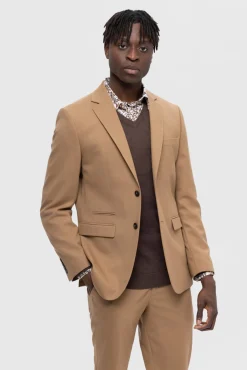 Americana Slim Fit con lana