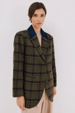 Americana tejido de paño