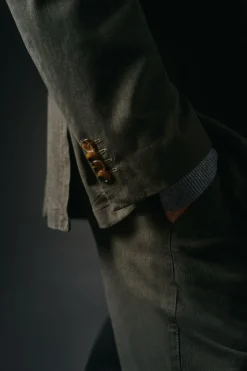 Americana traje algodón coordinado