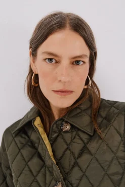 Anorak acolchado botones