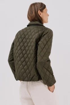 Anorak acolchado botones