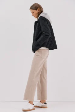 Anorak corto capucha sudadera