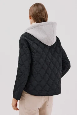 Anorak corto capucha sudadera