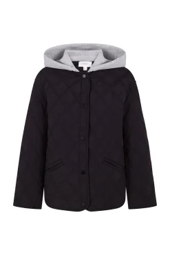 Anorak corto capucha sudadera