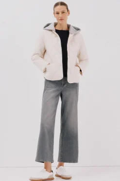 Anorak corto capucha sudadera