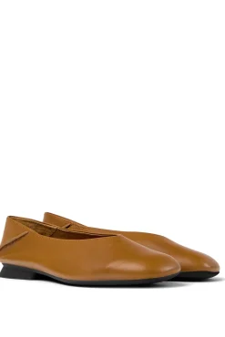 Bailarinas planas de piel