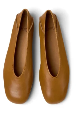 Bailarinas planas de piel