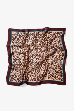 Bandana Satinada Estampada Leopardo
