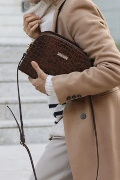 Bandolera casandra chocolate