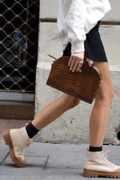 Bandolera casandra chocolate