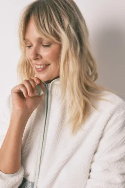 Bata corta borreguito patchwork