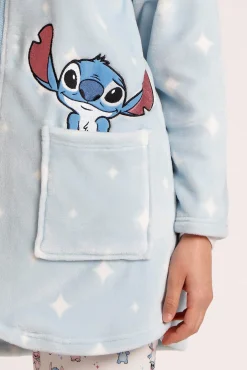 Bata corta terciopelo Stich para mujer