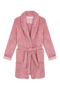 Bata midi polar rosa