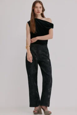 Becca. Vaquero bordado