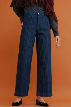 Begoña. Vaqueros wide leg