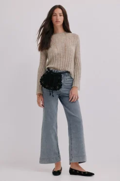 Berta. Vaqueros wide leg