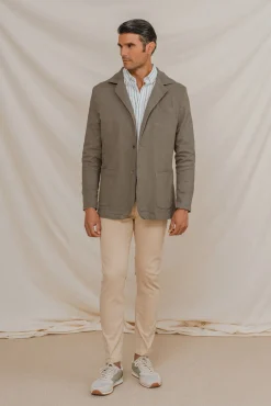 Blazer Casual Algodón