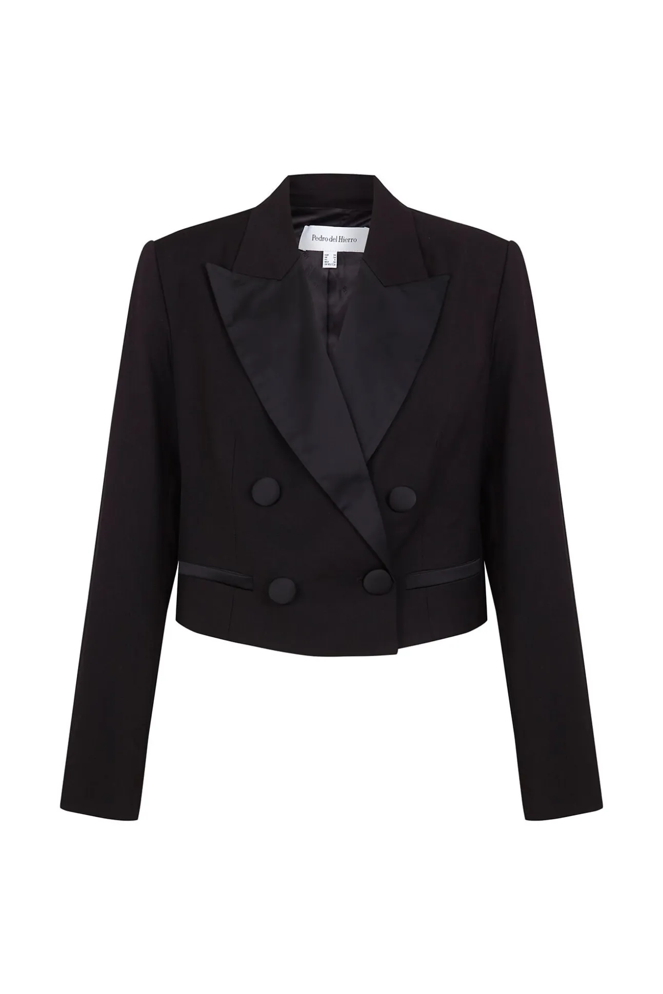 Blazer corta negra