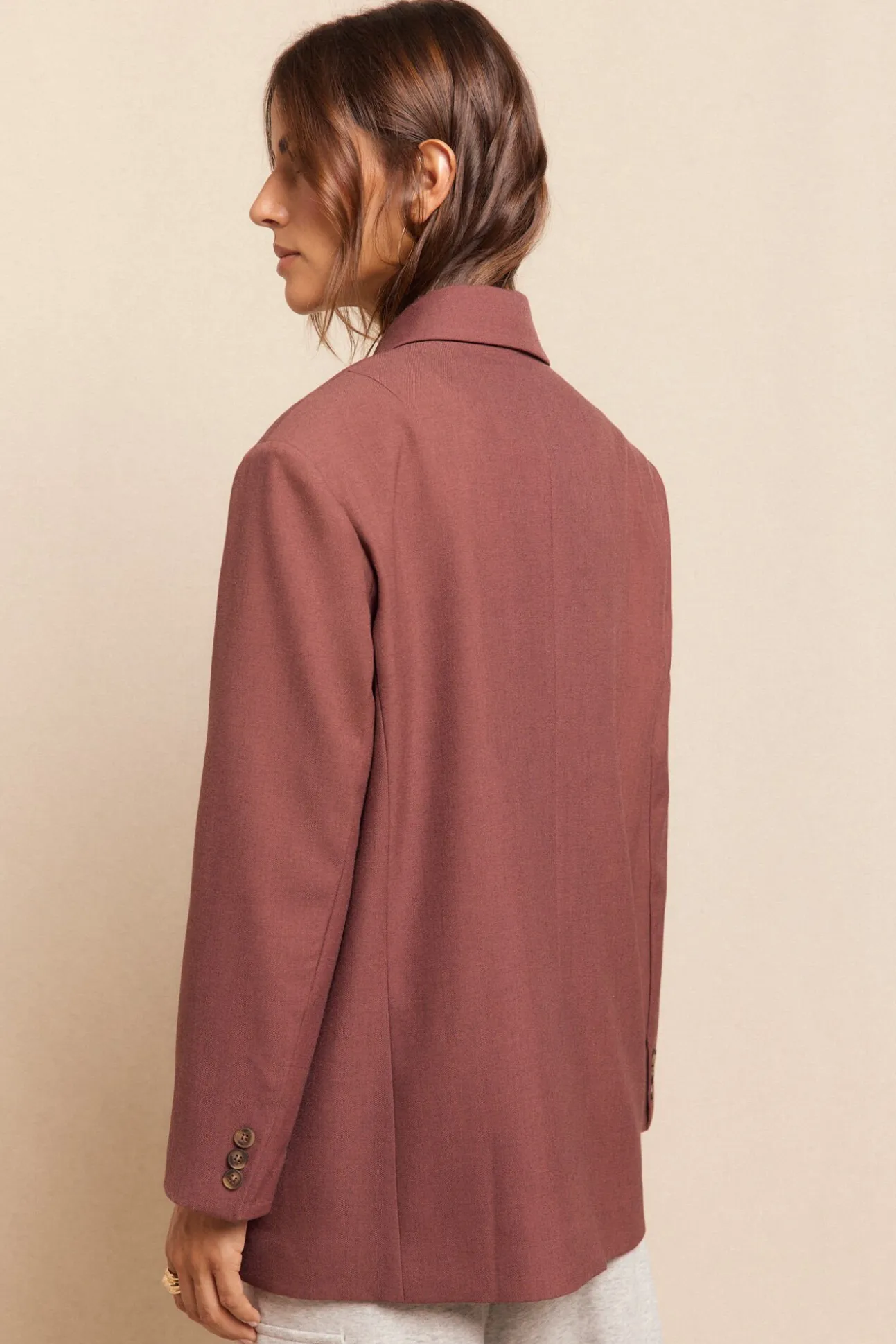 Blazer de corte oversize