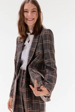 Blazer de cuadros