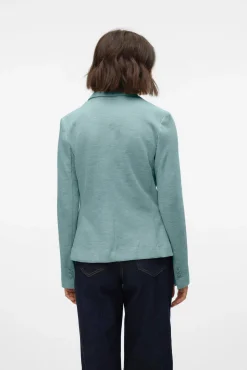 Blazer de mujer manga larga con bolsillos