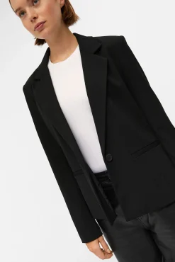 Blazer entallada manga larga